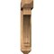 Ekena Millwork Imperial Arts and Crafts Smooth Bracket w/ Offset Brace, Western Red Cedar, 5 1/2"W x 26"D x 26"H BKT0604X26X26IMP03SWR - alternate 2